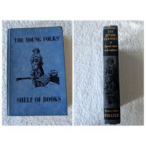 Vintage 1958 Junior Classics Vol 9 Sport & Adventure The Young Folks